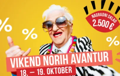 Ta vikend je v ALEJI vikend norih avantur - Modna.si