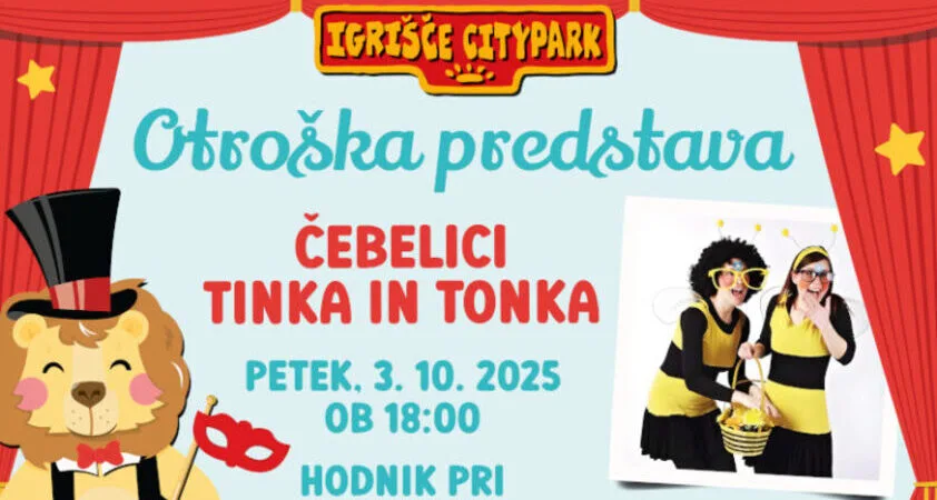 Otroška predstava Čebelici Tinka in Tonka ta petek - Modna.si
