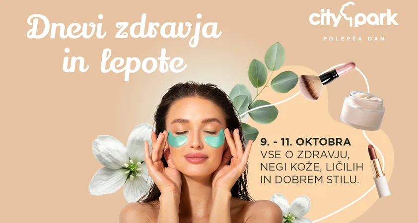 Ta konec tedna bo Citypark v znamenju zdravja, nege kože in osebnega stila - Modna.si