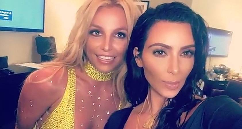 Britney Spears noč preživela pri Kim Kardashian! In vsi se sprašujejo, zakaj?