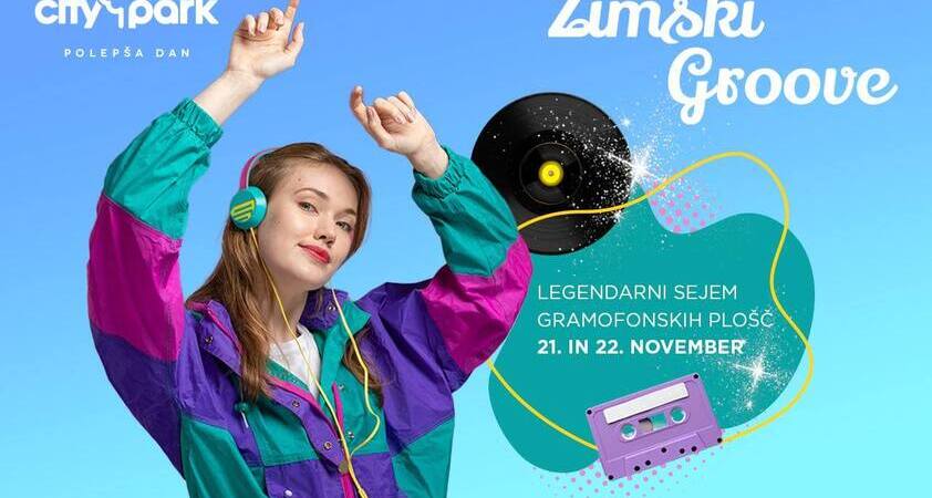 V Cityparku potekal zimski sejem vinilk