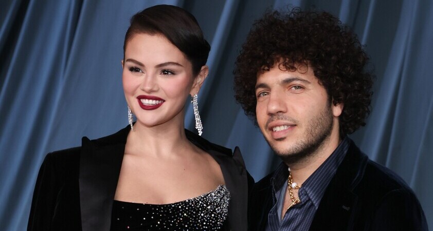 Selena Gomez in Benny Blanco delila čaroben trenutek, ki je osvojil internet