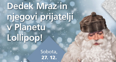 Igrivi zaključek decembra v ALEJI: to soboto bo Planet Lollipop obiskal Dedek Mraz - Modna.si