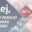 Ujemite velika zimska znižanja v ALEJI (+ novi delovni časi ALEJE SKY)