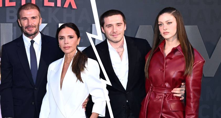 Brooklyn Beckham in Nicola Peltz z Davidom in Victorio Beckham komunicirata le še prek odvetnikov