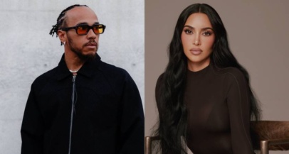 Kim Kardashian na Super Bowlu 2026 z Lewisom Hamiltonom: govorice o romanci vse glasnejše - Modna.si