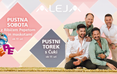 Nor začetek počitnic v ALEJI: veliko pustovanje s Čuki in valentinovo - Modna.si