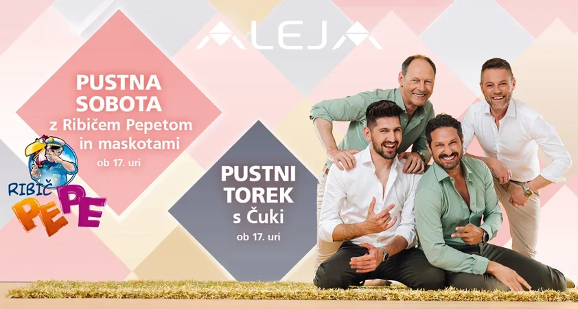 Nor začetek počitnic v ALEJI: veliko pustovanje s Čuki in valentinovo - Modna.si