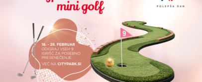 Mini golf v Cityparku - Modna.si