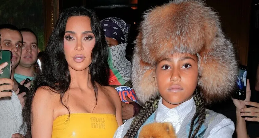Kim Kardashian gradi modni imperij za 12-letno hči North West - Modna.si