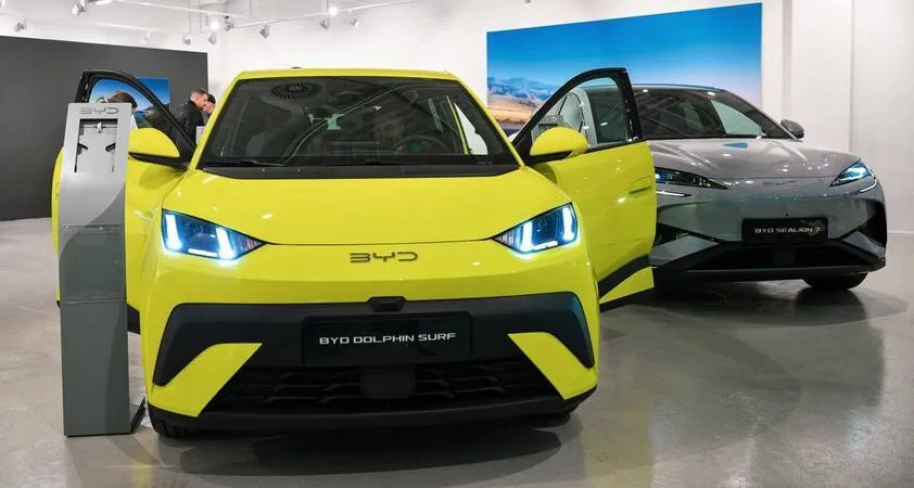 V Cityparku je BYD odprl svoj prvi avtosalon pri nas - Modna.si