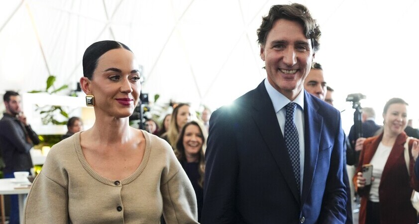 Katy Perry in Justin Trudeau, kot ju še nismo videli!