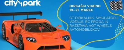 Citypark vabi na dirkaški konec tedna: prvič pri nas tudi pravi GT dirkalnik! - Modna.si