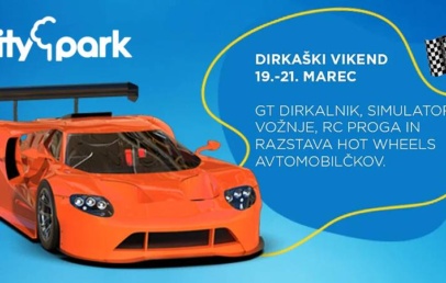 Citypark vabi na dirkaški konec tedna: prvič pri nas tudi pravi GT dirkalnik! - Modna.si