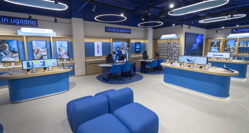 V Cityparku se je odprl prvi Telekomov center, ki temelji na novem konceptu