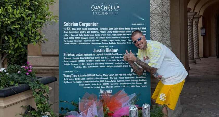 Justin Bieber razkril intimne trenutke iz zakulisja Coachelle in raznežil oboževalce