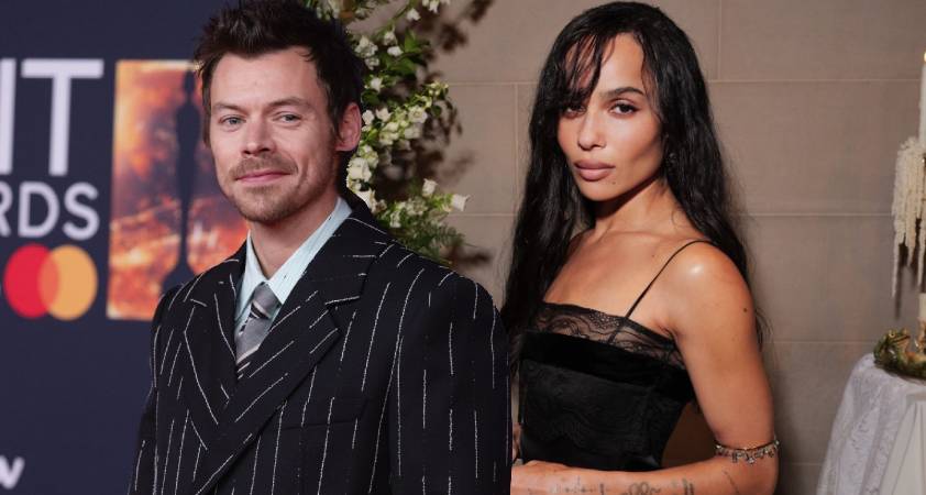 Velik prstan povedal vse? Harry Styles in Zoë Kravitz naj bi naredila velik korak