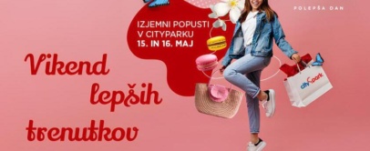 Citypark bo ta vikend polepšal s številnimi popusti - Modna.si
