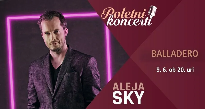 Danes se začne 6. sezona poletnih glasbenih večerov nad mestom na ALEJI SKY - Modna.si