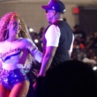 Beyonce presenetila na koncertu Jay-Z-ja in navdušila z nastopom