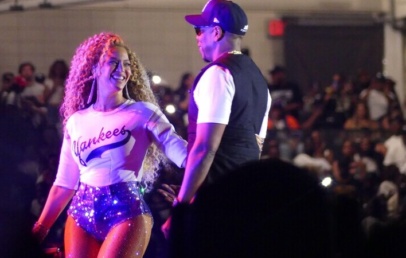Beyonce presenetila na koncertu Jay-Z-ja in navdušila z nastopom - Modna.si