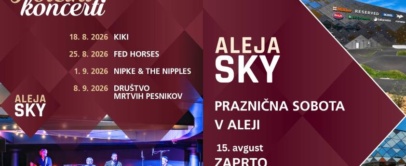 Nadaljevanje 6. sezone after-work koncertov na ALEJI SKY: Nastopila bo KIKI - Modna.si