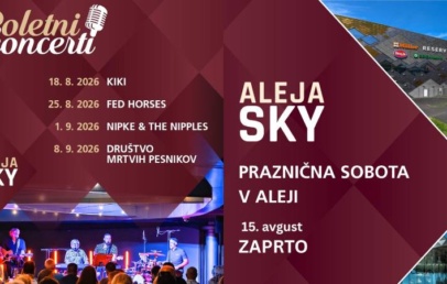 Nadaljevanje 6. sezone after-work koncertov na ALEJI SKY: Nastopila bo KIKI - Modna.si