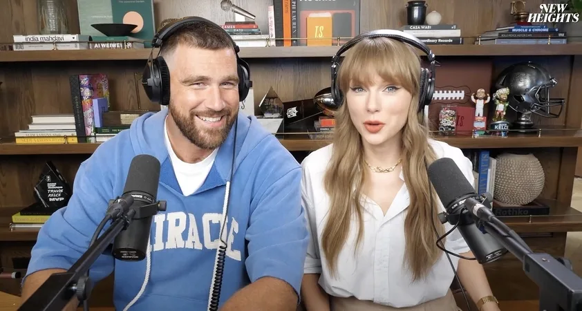 Travis Kelce razkril, zakaj sta se s Taylor Swift poročila v Madison Square Gardenu - Modna.si