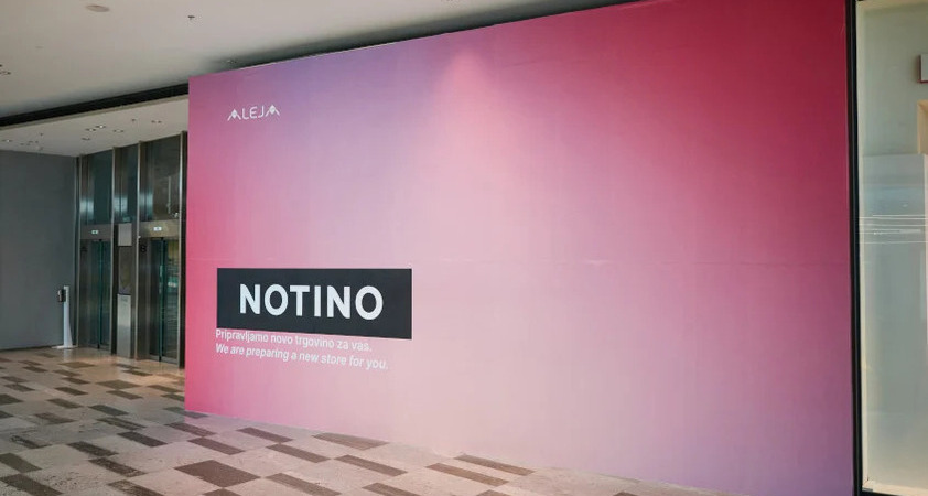 Ta petek bodo v ALEJI odprli prvo fizično trgovino Notino v Sloveniji