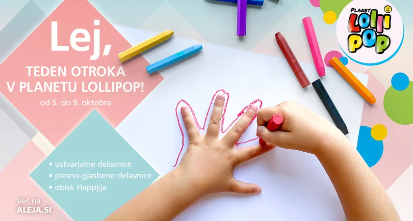 Teden otroka v ALEJI: veliko ustvarjalnosti in topline ter obisk Mačka Murija - Modna.si