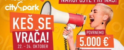 ALEJA in Citypark pred krompirjevimi počitnicami podarjata za 10.000 evrov DESETAKOV - Modna.si