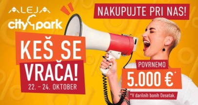 ALEJA in Citypark pred krompirjevimi počitnicami podarjata za 10.000 evrov DESETAKOV - Modna.si