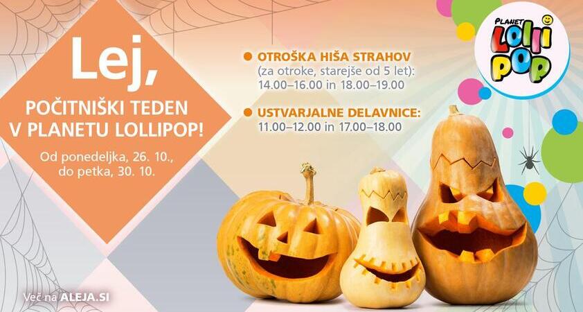 Pester počitniški teden v ALEJI: dirkaški spektakel, Gozd strahov in dogajanje v Planetu Lollipop